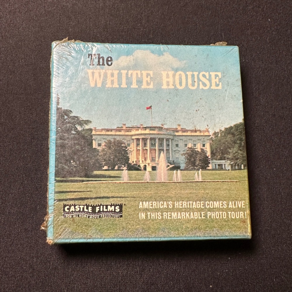 Vintage Sealed Castle Films The White House Tour Movie Photo